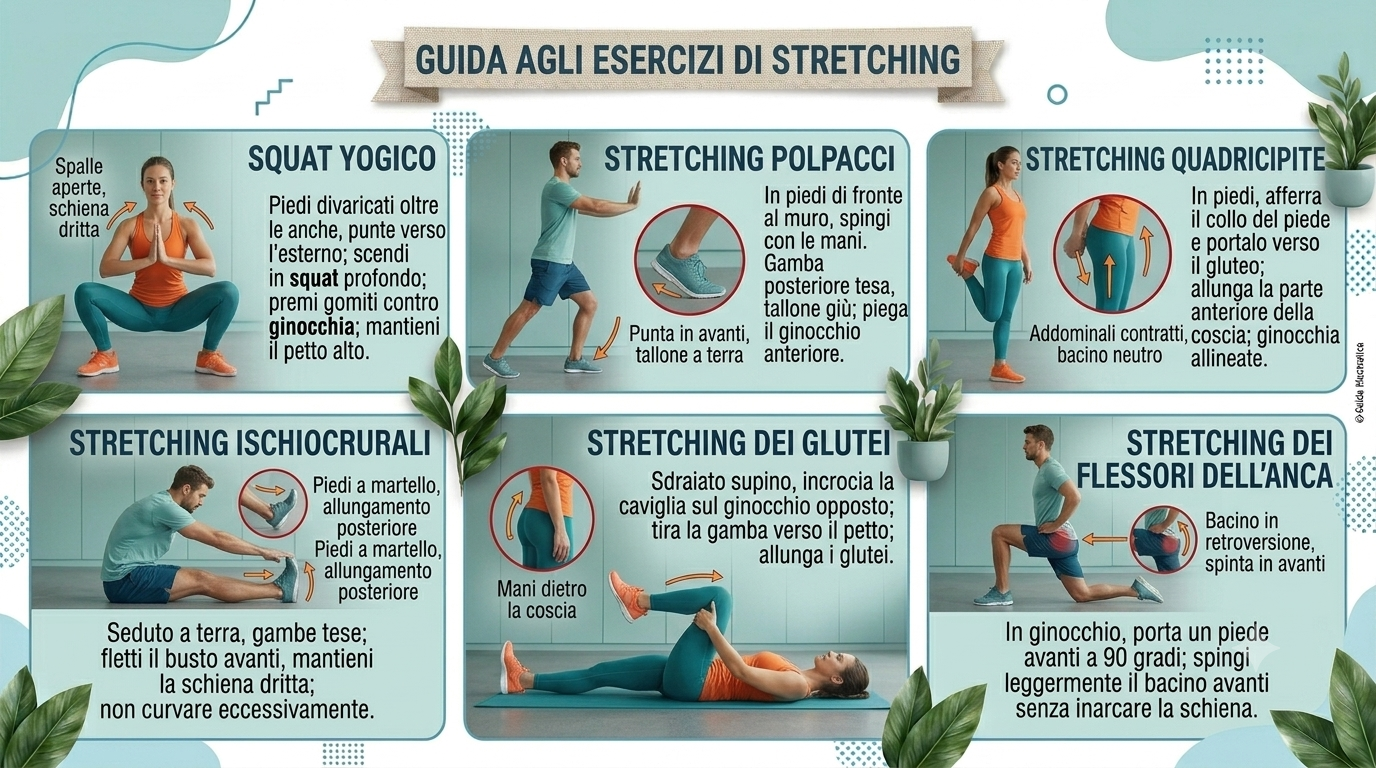 Protetto: Esercizi di stretching statico post allenamento