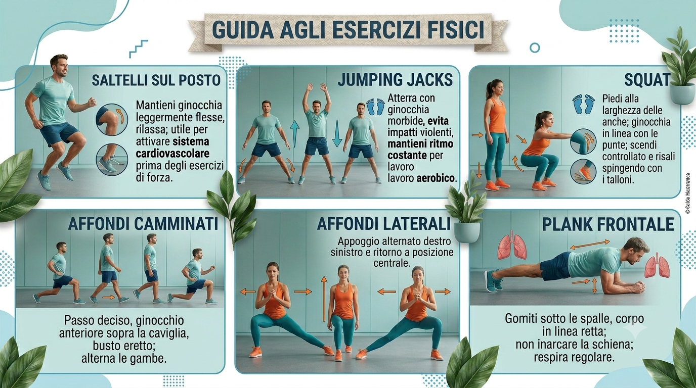 Protetto: Routine esercizi a corpo libero per runner
